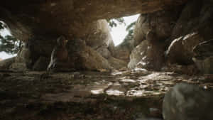 Black Myth Wukong Cave Exploration Wallpaper