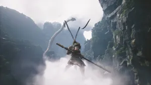 Black Myth Wukong Epic Battle Wallpaper