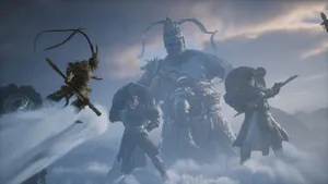 Black Myth Wukong Epic Battle Wallpaper