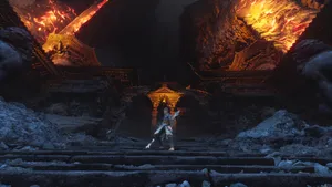 Black Myth Wukong Epic Boss Battle Wallpaper