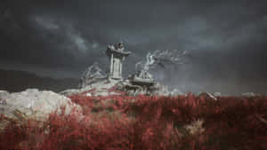 Black Myth Wukong Scenic Landscape Wallpaper