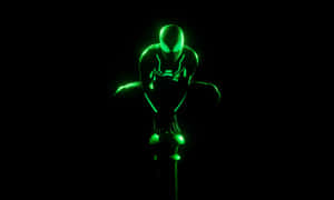 Black Neon Superhero4 K Wallpaper Wallpaper