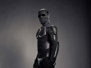 Black Noir Superhero Costume Wallpaper