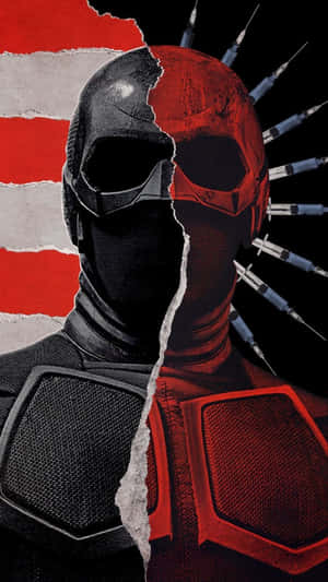 Black Noir Torn Identity Wallpaper