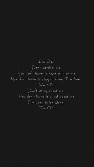 Black Okay Monologue Wallpaper