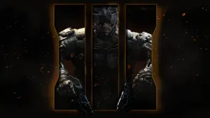 Black Ops Iii Cool Black Wallpaper
