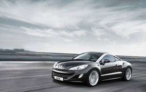 Black Peugeot Rcz Model Wallpaper