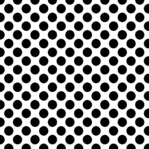 Black Polka Dot 1600 X 1600 Wallpaper