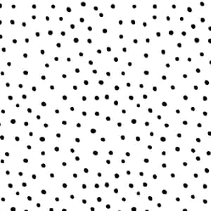 Black Polka Dot 2048 X 2048 Wallpaper