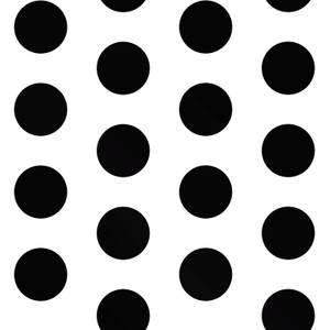 Black Polka Dots On White Wallpaper