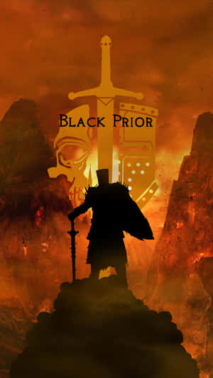 Black Prior Silhouette Art Wallpaper