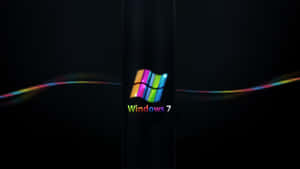 Black Rainbow Windows 7 Wallpaper