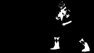 Black Ranger Minimalist Artwork Wallpaper