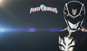 Black Ranger Power Pose Wallpaper