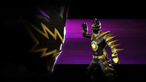 Black Ranger Power Pose Wallpaper