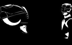 Black Ranger Silhouette Artwork Wallpaper