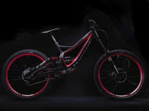 Black & Red Specialized Mountain Bike Wallpaper