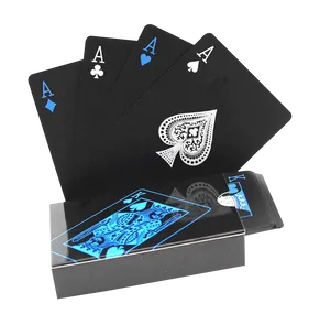 Black Rummy Ace Cards Wallpaper