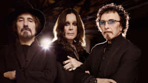 Black Sabbath Band Members Portrait Wallpaper