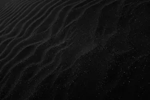 Black Sand Dunes Texture Wallpaper