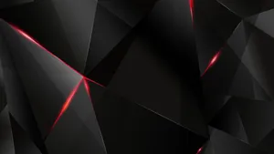 Black Shards Graphic Wallpaper