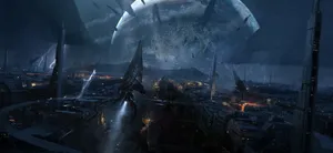 Black Ships In Mass Effect 3 Wallpaper