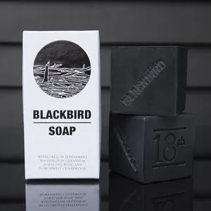 Black Soap For Gentle Skin Care Wallpaper
