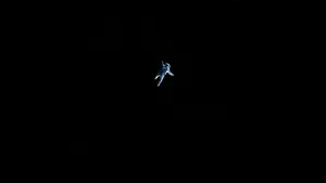 Black Space And White Astronaut Wallpaper