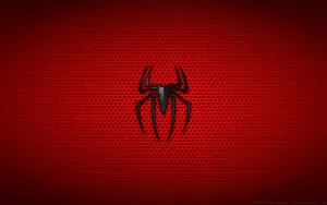 Black Spider Logo Spider Man Computer Wallpaper