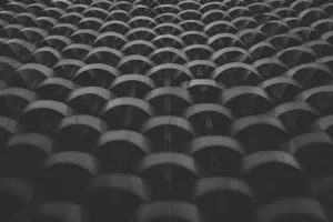 Black Symmetry Dark Abstract Art Wallpaper