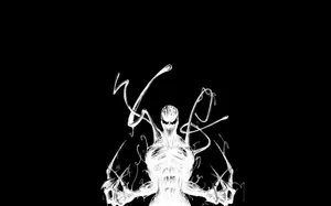 Black Venom Unleashed Wallpaper