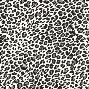 Black White Cute Cheetah Print Wallpaper