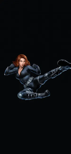 Black Widow Marvel Iphone X Wallpaper