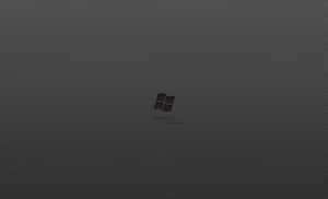 Black Windows Logo Wallpaper