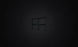 Black Windows Logo Professional Desktop Wallpaper