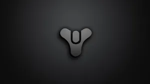Black Y-shaped Gaming Logo Wallpaper