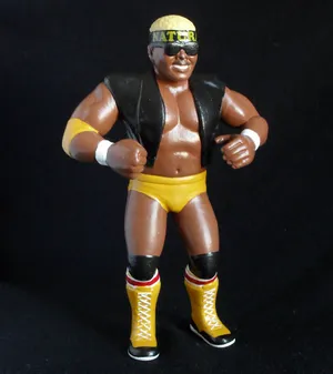 Black Yellow Butch Reed Figure Wallpaper