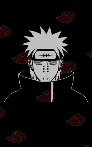 Blackout Yahiko Akatsuki Phone Art Wallpaper