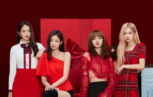 Blackpink Members With Jisoo Cute Wallpaper