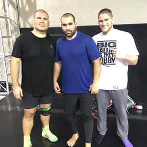 Blagoy Ivanov Posing With Fighters Wallpaper