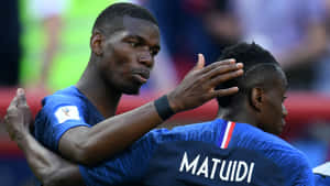 Blaise Matuidi And Paul Pogba Wallpaper