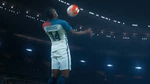 Blaise Matuidi In Action, Sporting His Iconic Jersey Number 14 Wallpaper