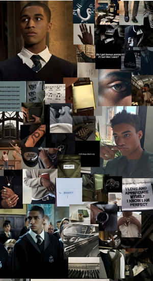 Blaise Zabini Character Moodboard Wallpaper