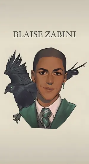 Blaise Zabini Character Profile Wallpaper