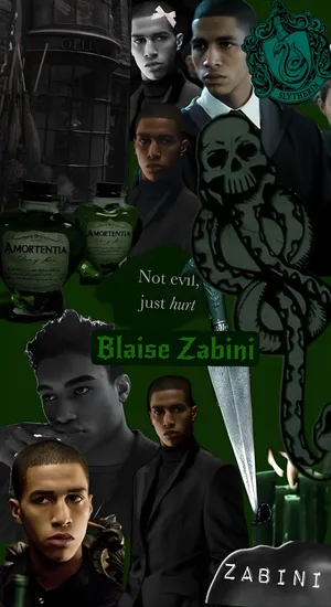 Blaise Zabini Character Tribute Wallpaper