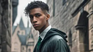 Blaise Zabini Hogwarts Style Wallpaper