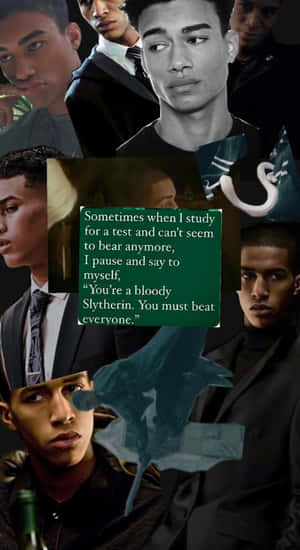 Blaise Zabini Slytherin Inspiration Wallpaper