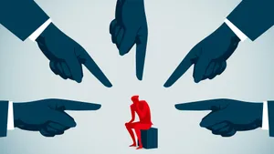 Blame Concept Illustration Wallpaper