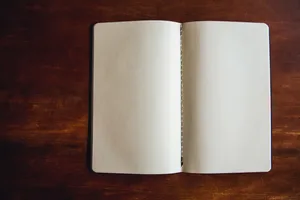 Blank Page Notebook Wallpaper