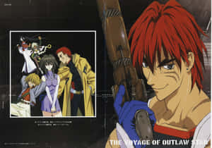 Blast Your Way Through Space In Outlaw Star! Wallpaper